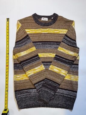 Scotch & Soda Melange Striped Crewneck Sweater Size XL